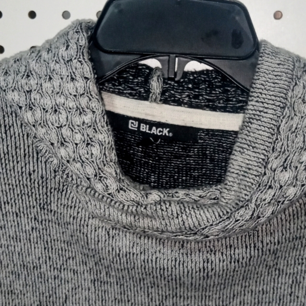"Black" large men's hoodie